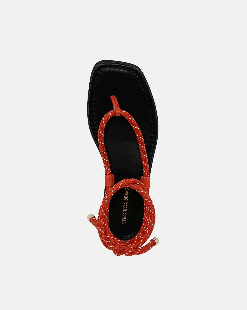 Carmina Cord Wrap Sandal sold by Veronica Beard product image thumbnail 3