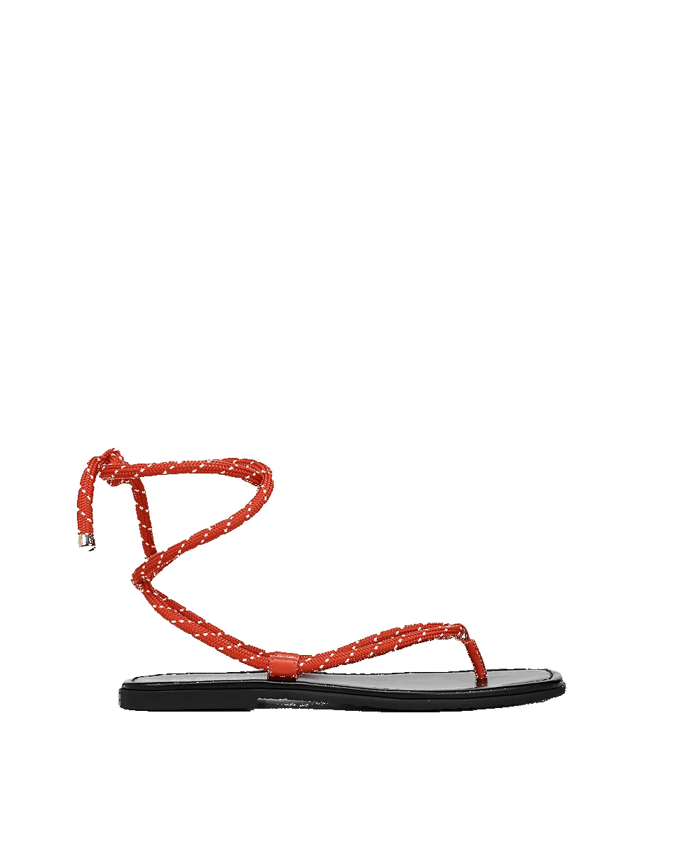 Carmina Cord Wrap Sandal sold by Veronica Beard product image thumbnail 5