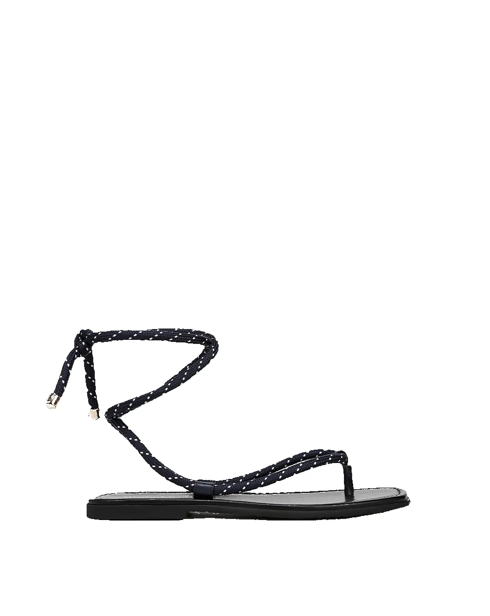 Carmina Cord Wrap Sandal sold by Veronica Beard product image thumbnail 5
