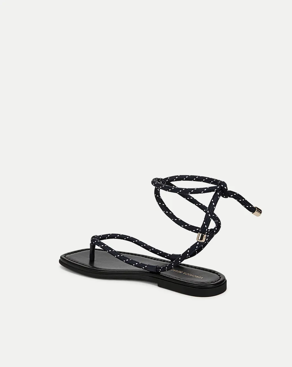 Carmina Cord Wrap Sandal sold by Veronica Beard product image thumbnail 4