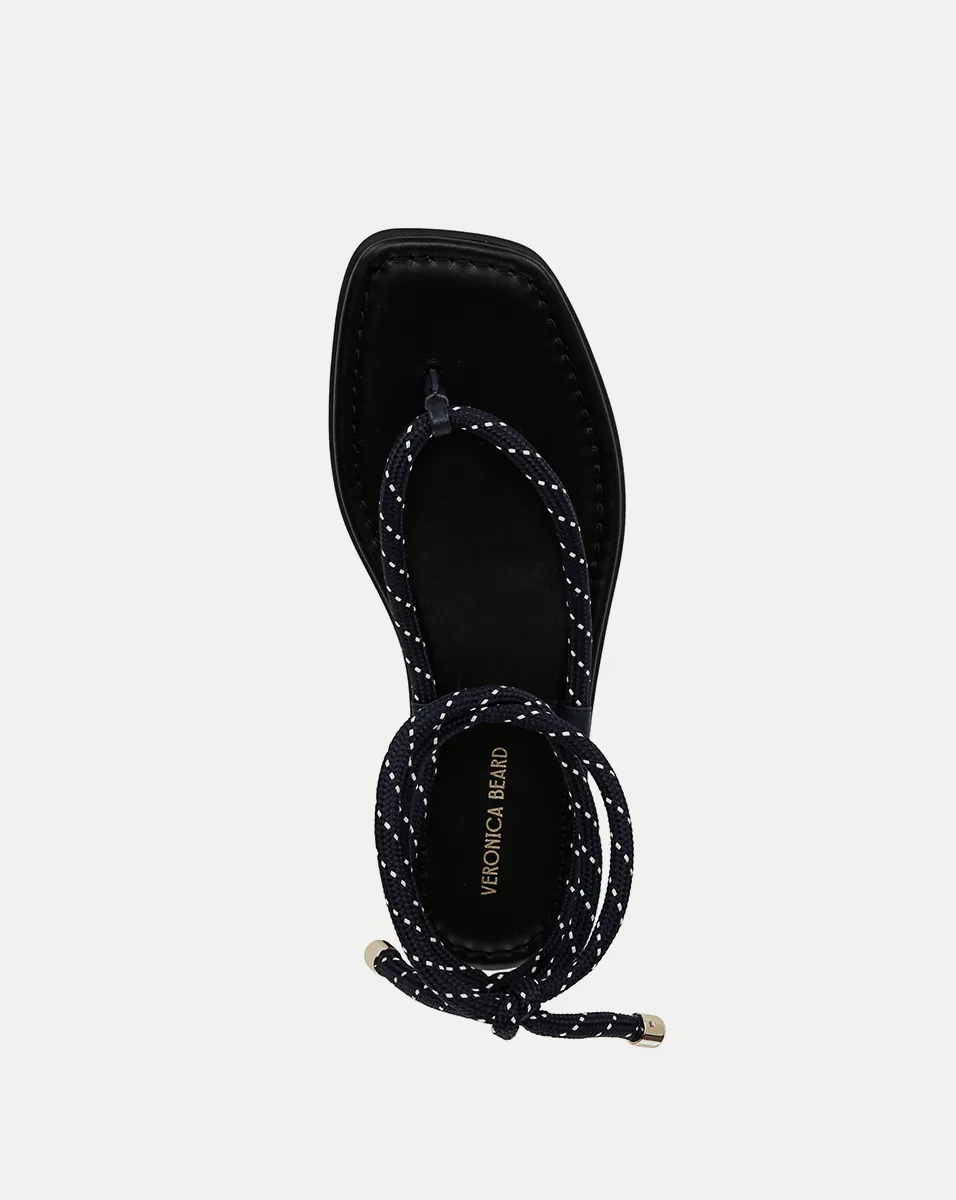 Carmina Cord Wrap Sandal sold by Veronica Beard product image thumbnail 3