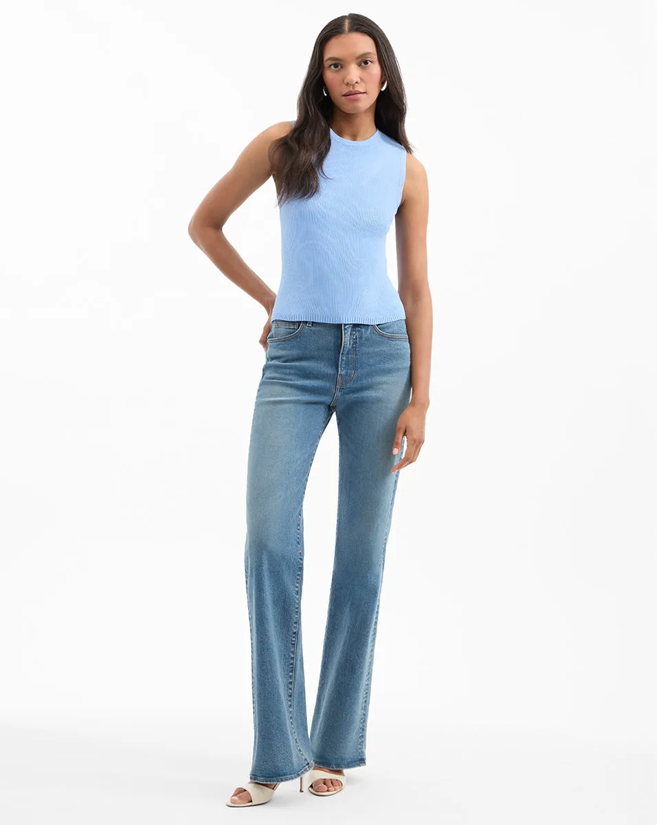 Sid Crew-Neck Knit Tank Top sold by Veronica Beard product image thumbnail 2