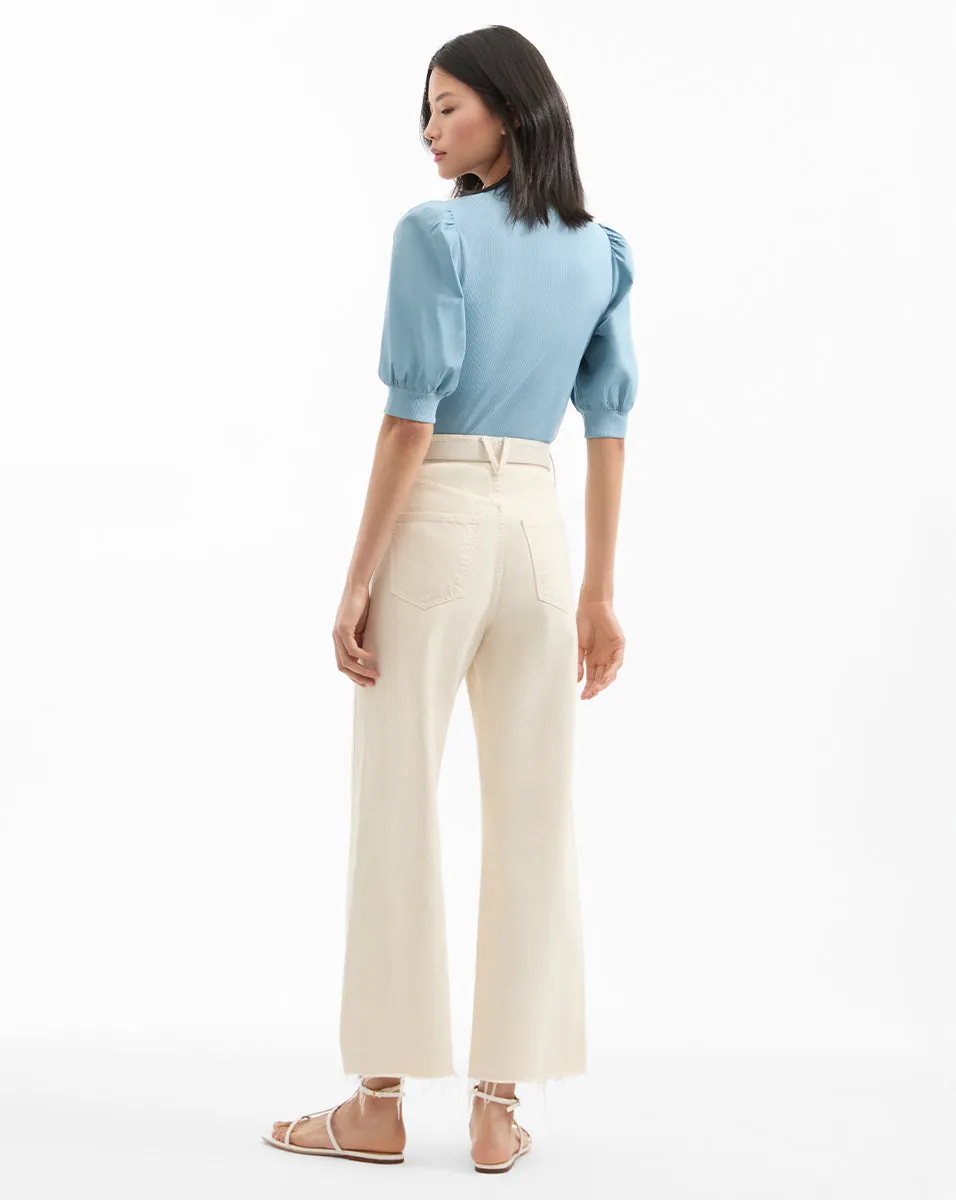 Coralee Puff-Sleeve Tee sold by Veronica Beard product image thumbnail 3