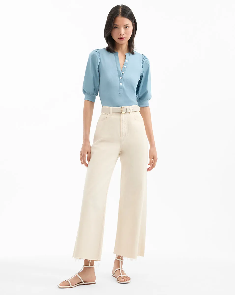 Coralee Puff-Sleeve Tee sold by Veronica Beard product image thumbnail 2