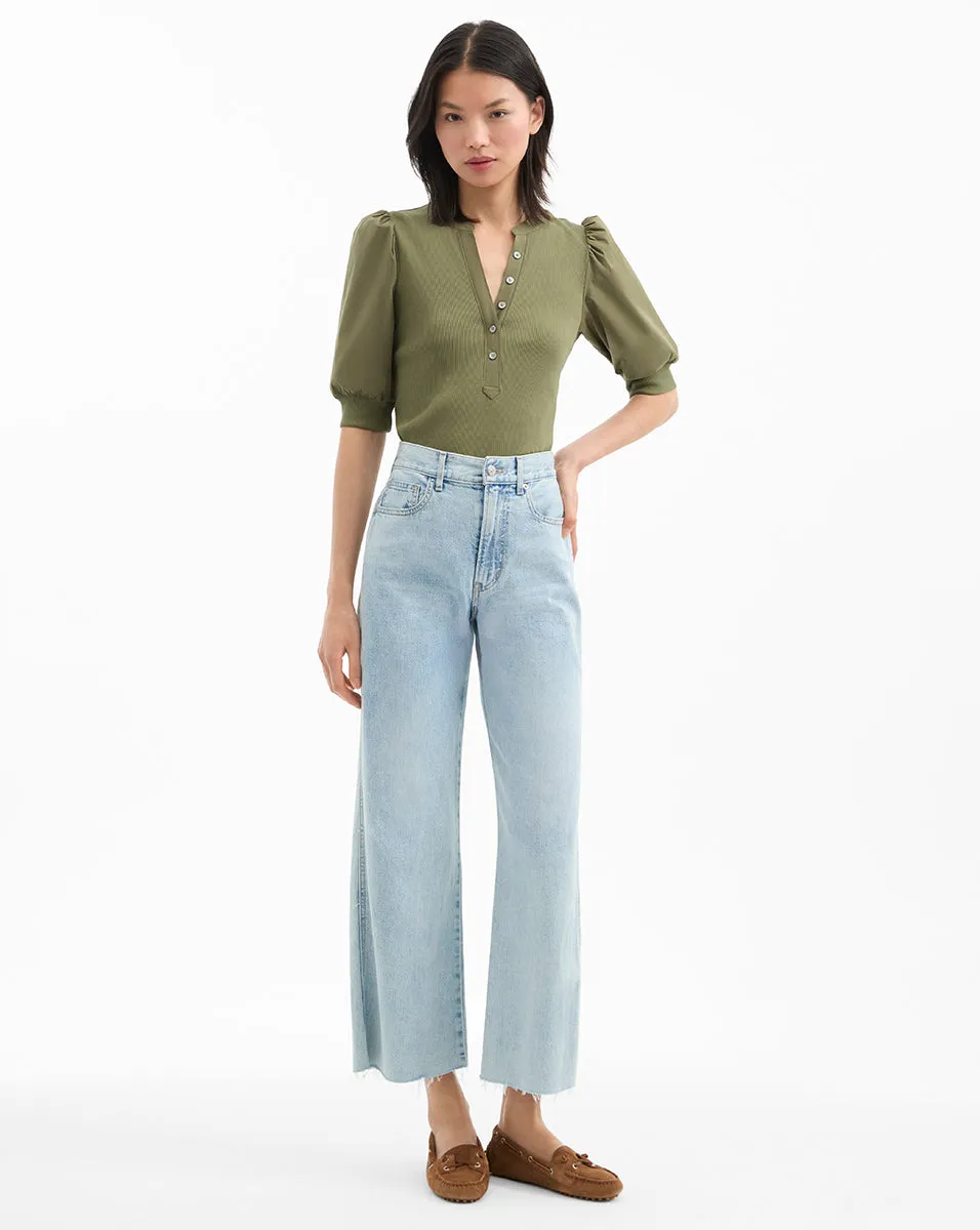 Coralee Puff-Sleeve Tee sold by Veronica Beard product image thumbnail 2