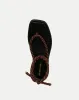 Carmina Cord Wrap Sandal sold by Veronica Beard