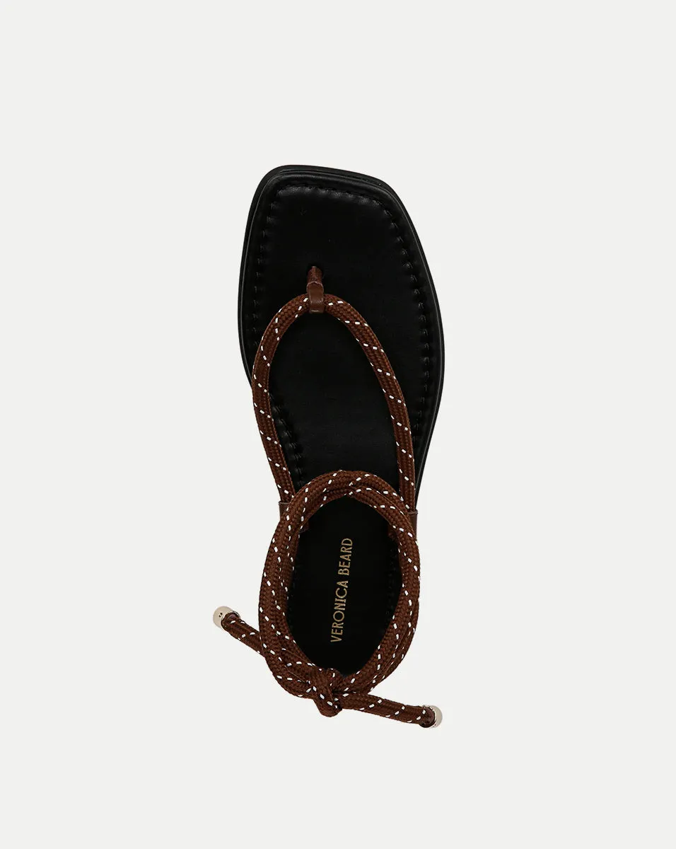 Carmina Cord Wrap Sandal sold by Veronica Beard product image thumbnail 3