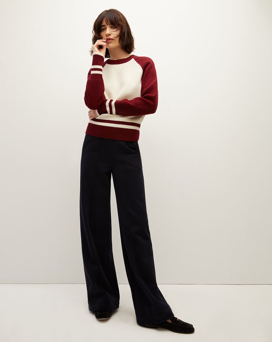 Dover Wide-Leg Sweatpant sold by Veronica Beard product image thumbnail 3