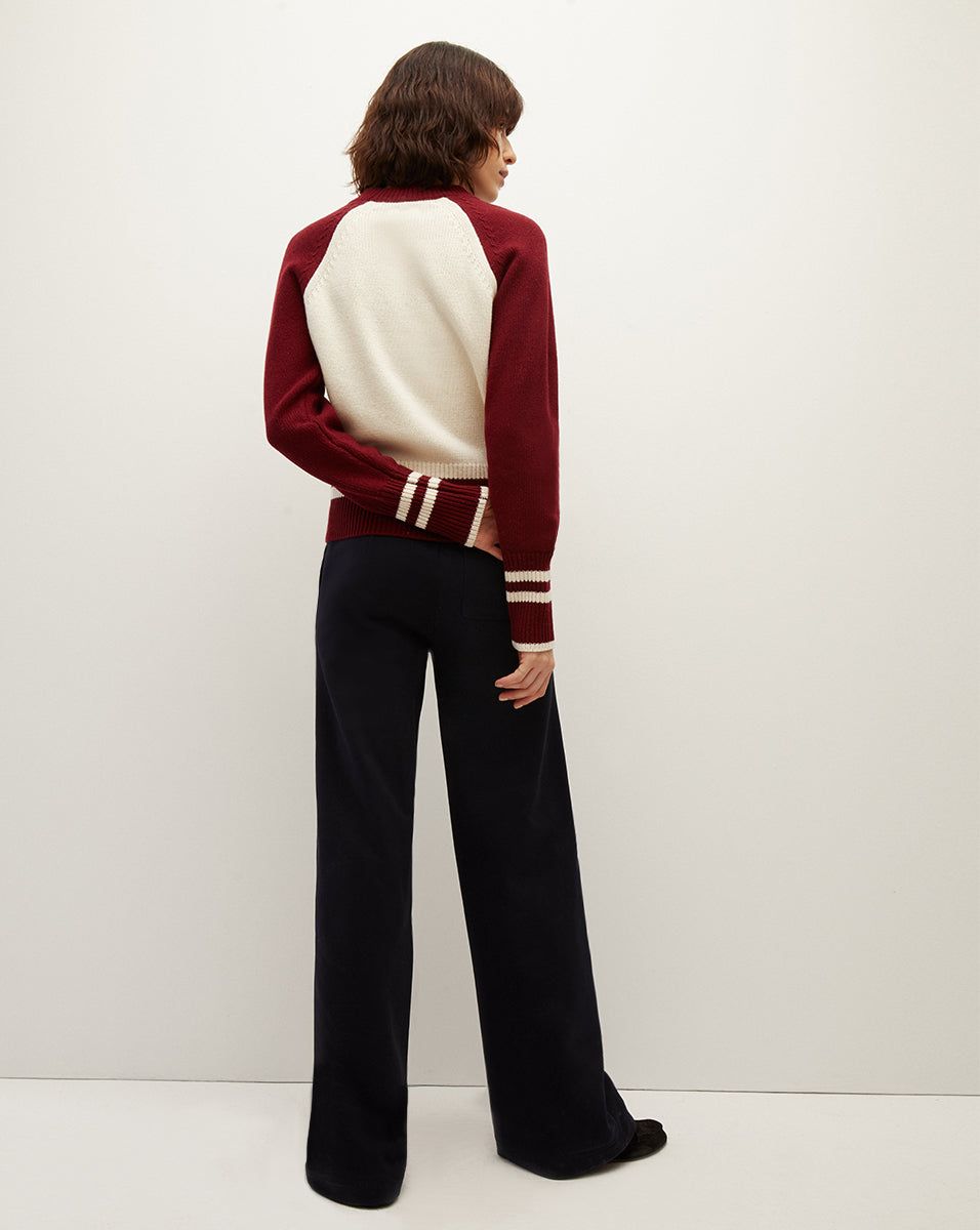Dover Wide-Leg Sweatpant sold by Veronica Beard product image thumbnail 5