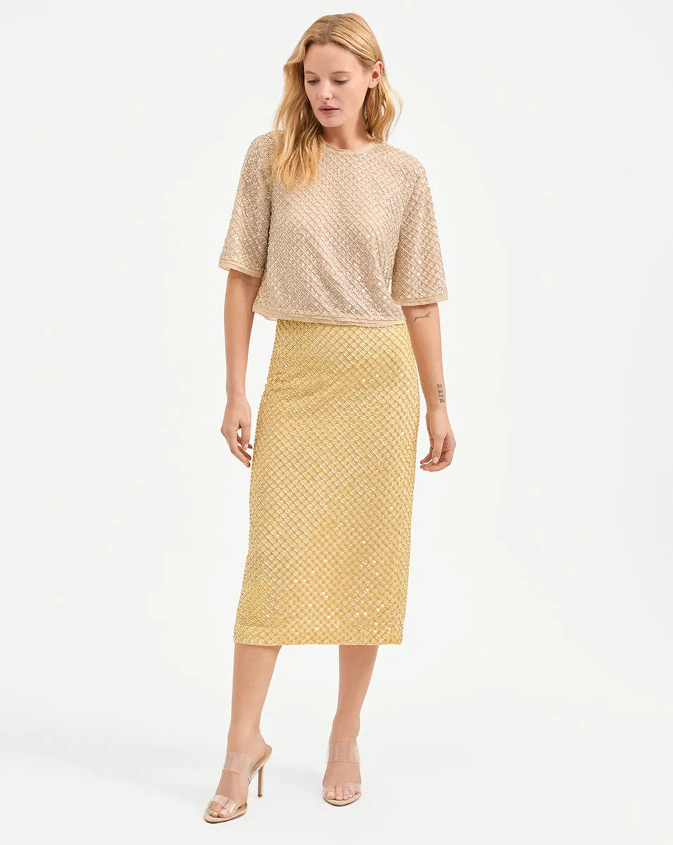 Novalie Beaded Top sold by Veronica Beard product image thumbnail 5