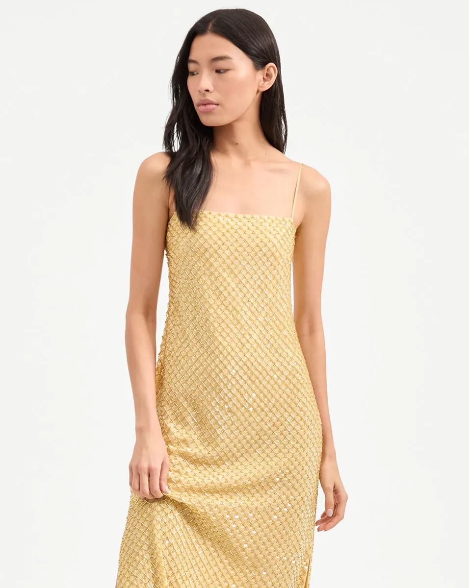 Petra Beaded Midi Dress sold by Veronica Beard product image thumbnail 2