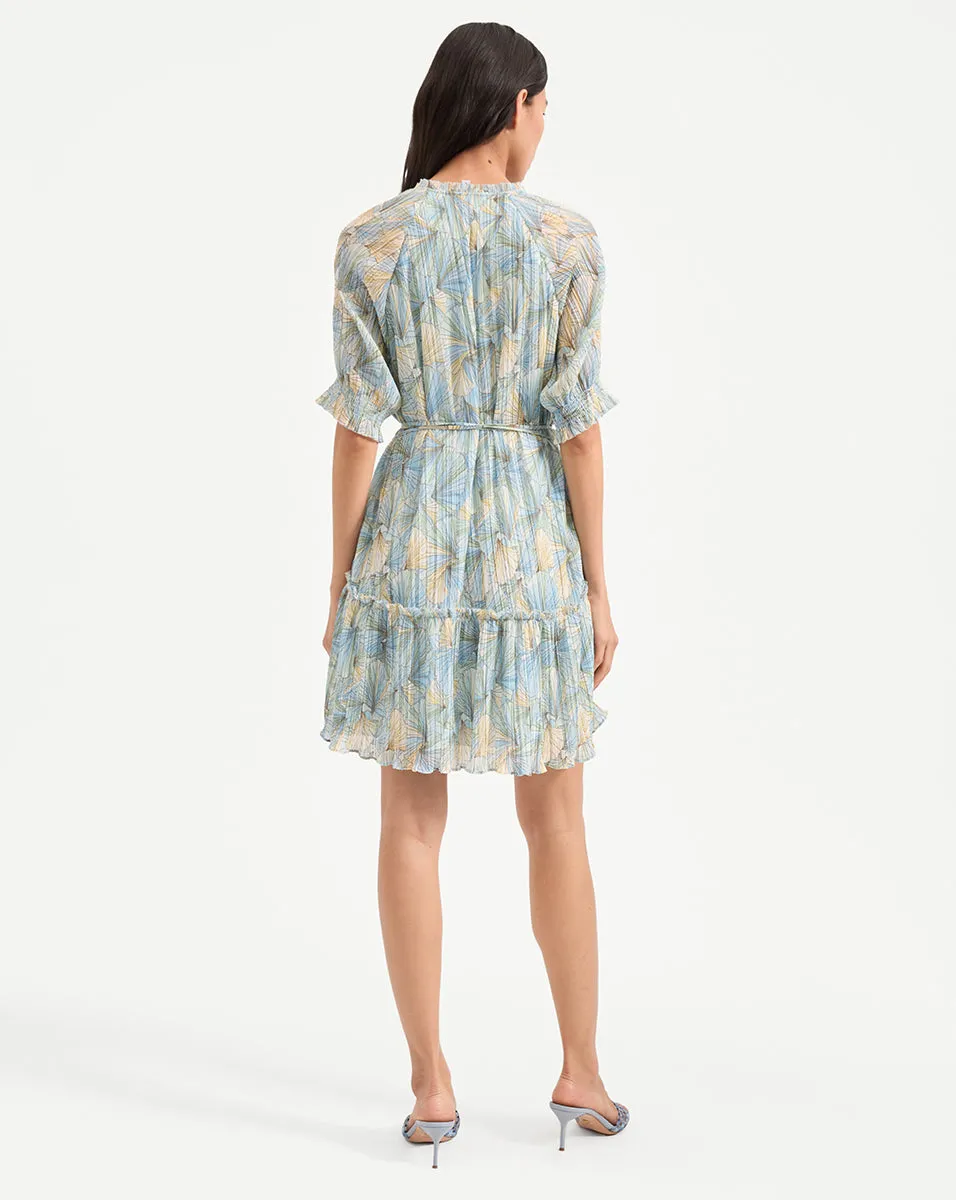 Dorrie Pleated Mini Dress sold by Veronica Beard product image thumbnail 5