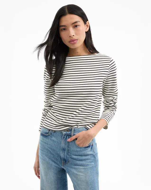 Hovey Striped Top sold by Veronica Beard