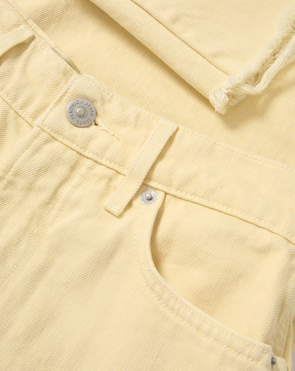 Taylor Cropped Wide-Leg Jean sold by Veronica Beard product image thumbnail 4