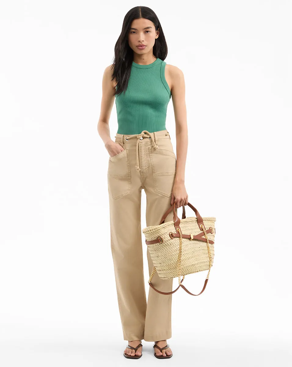 Heather Straight-Leg Pant sold by Veronica Beard