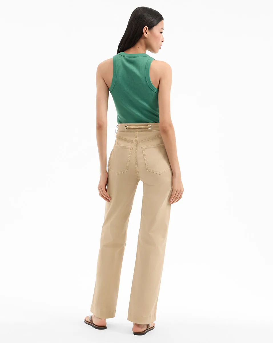 Heather Straight-Leg Pant sold by Veronica Beard product image thumbnail 4