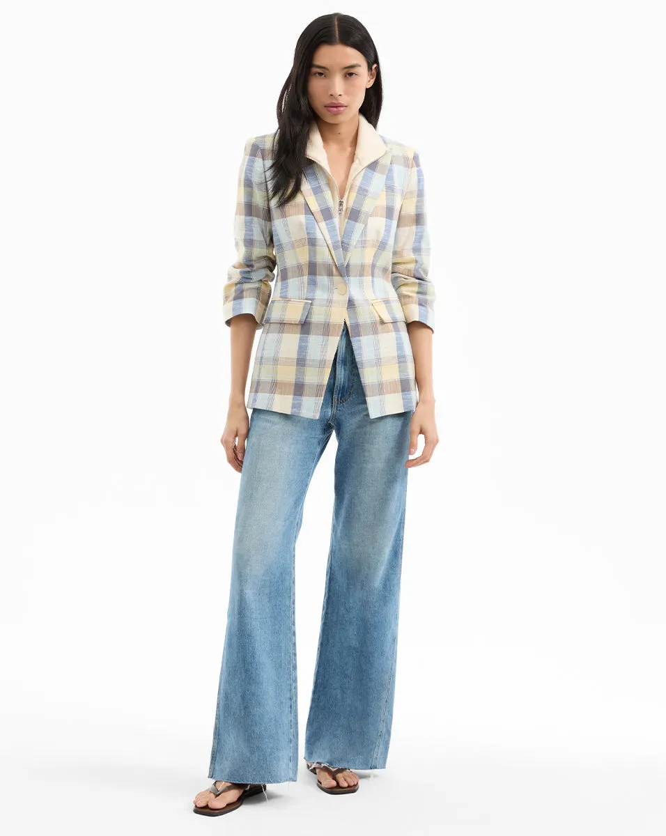 Clayton Plaid Dickey Jacket sold by Veronica Beard product image thumbnail 2