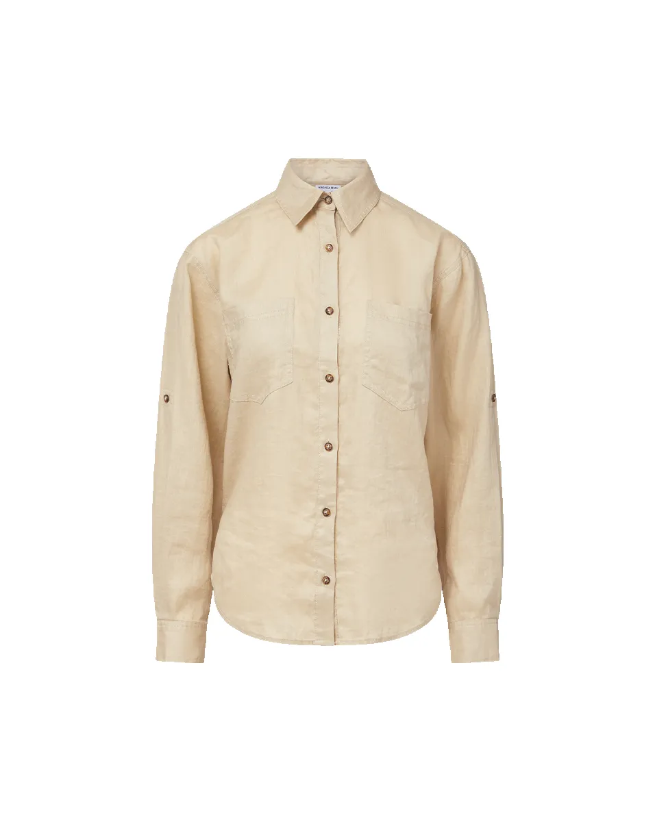 Gil Linen Shirt sold by Veronica Beard product image thumbnail 5