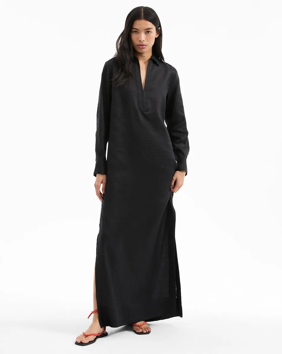 Moore Linen Maxi Dress sold by Veronica Beard