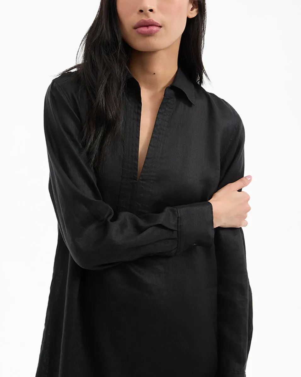 Moore Linen Maxi Dress sold by Veronica Beard product image thumbnail 2