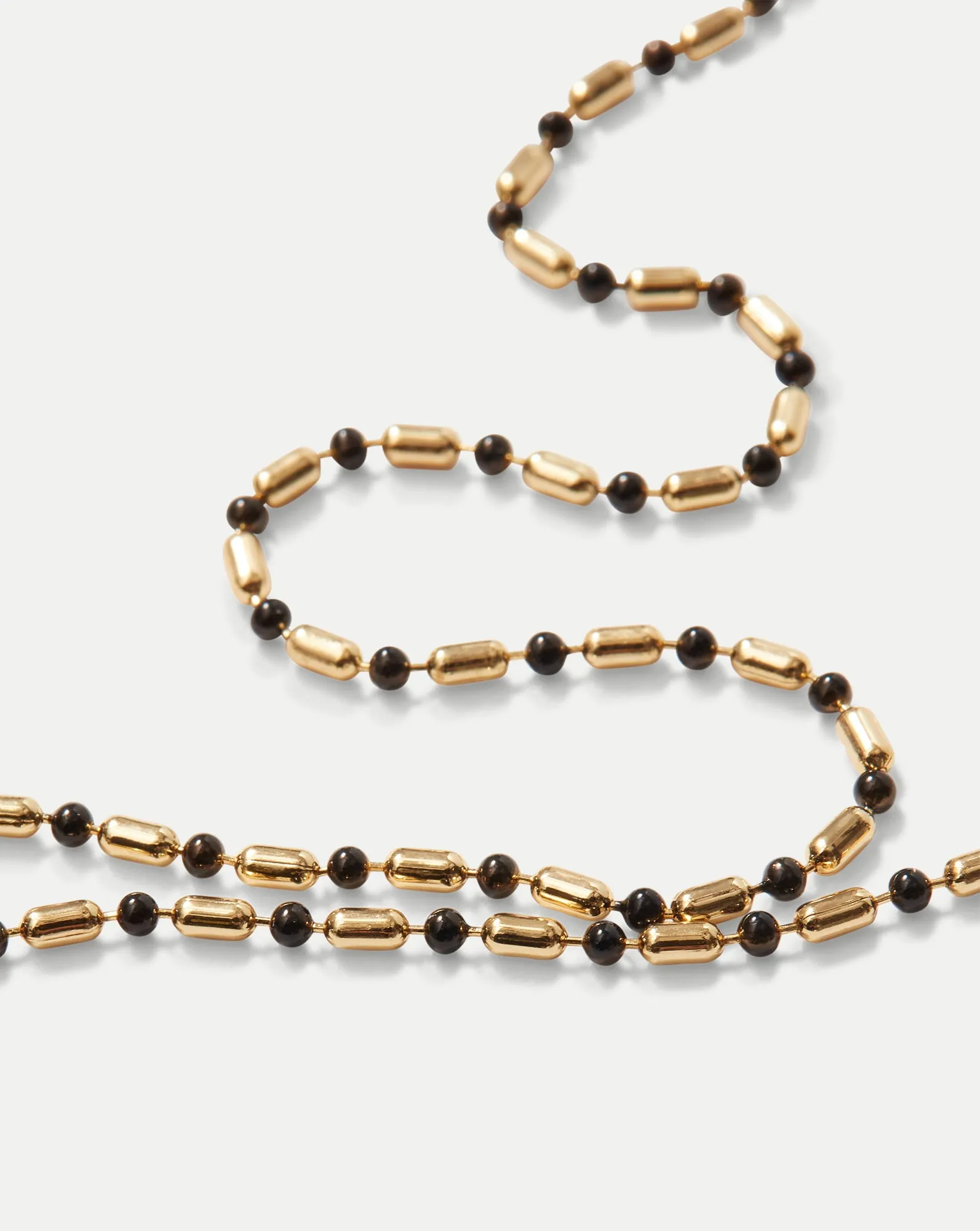 Long Enamel Bead Chain Necklace sold by Veronica Beard product image thumbnail 3