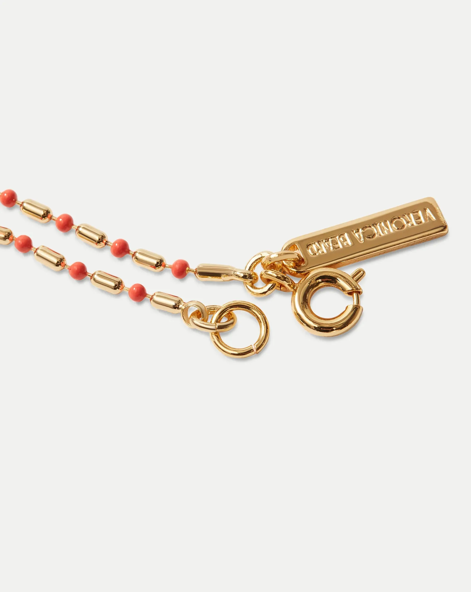 Enamel Bead Chain Necklace sold by Veronica Beard product image thumbnail 3