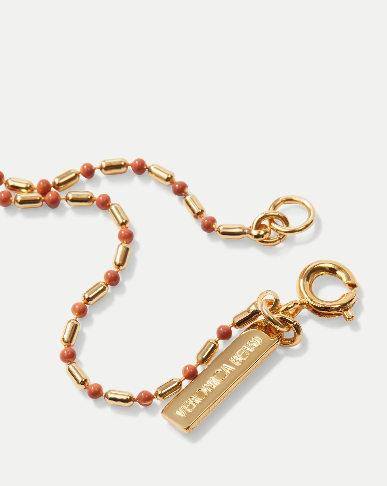 Enamel Bead Chain Necklace sold by Veronica Beard product image thumbnail 5