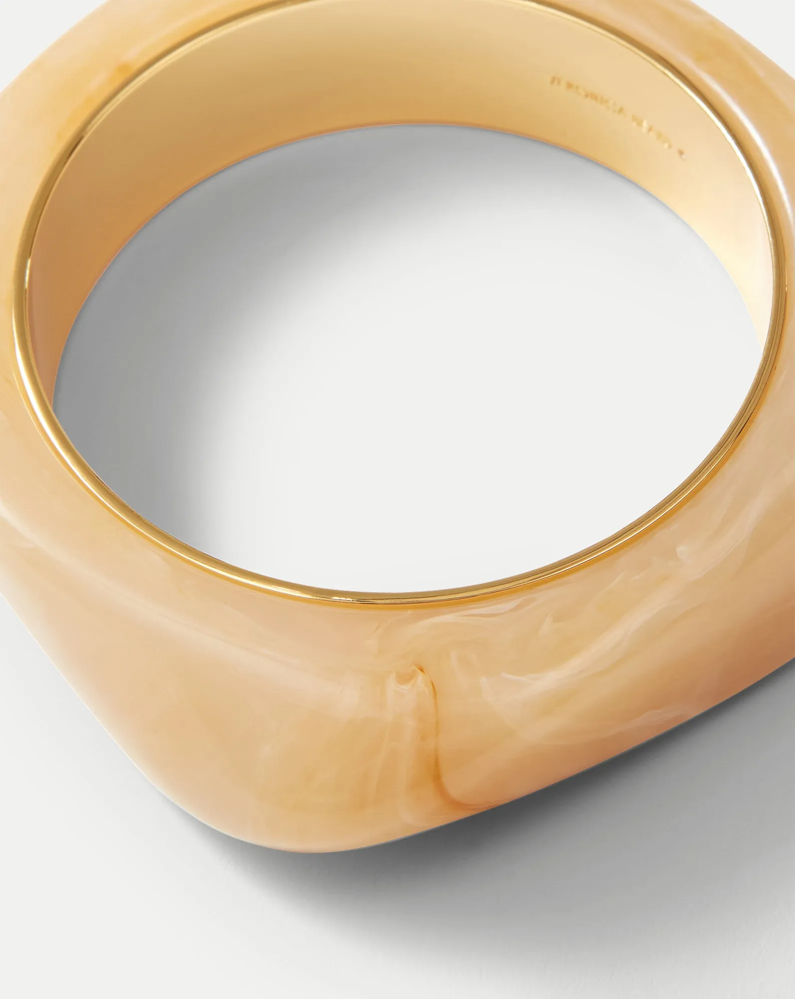 Sculpted Resin Bangle sold by Veronica Beard product image thumbnail 4