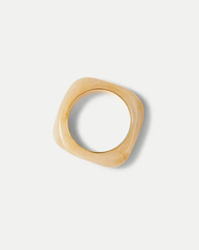 Sculpted Resin Bangle sold by Veronica Beard