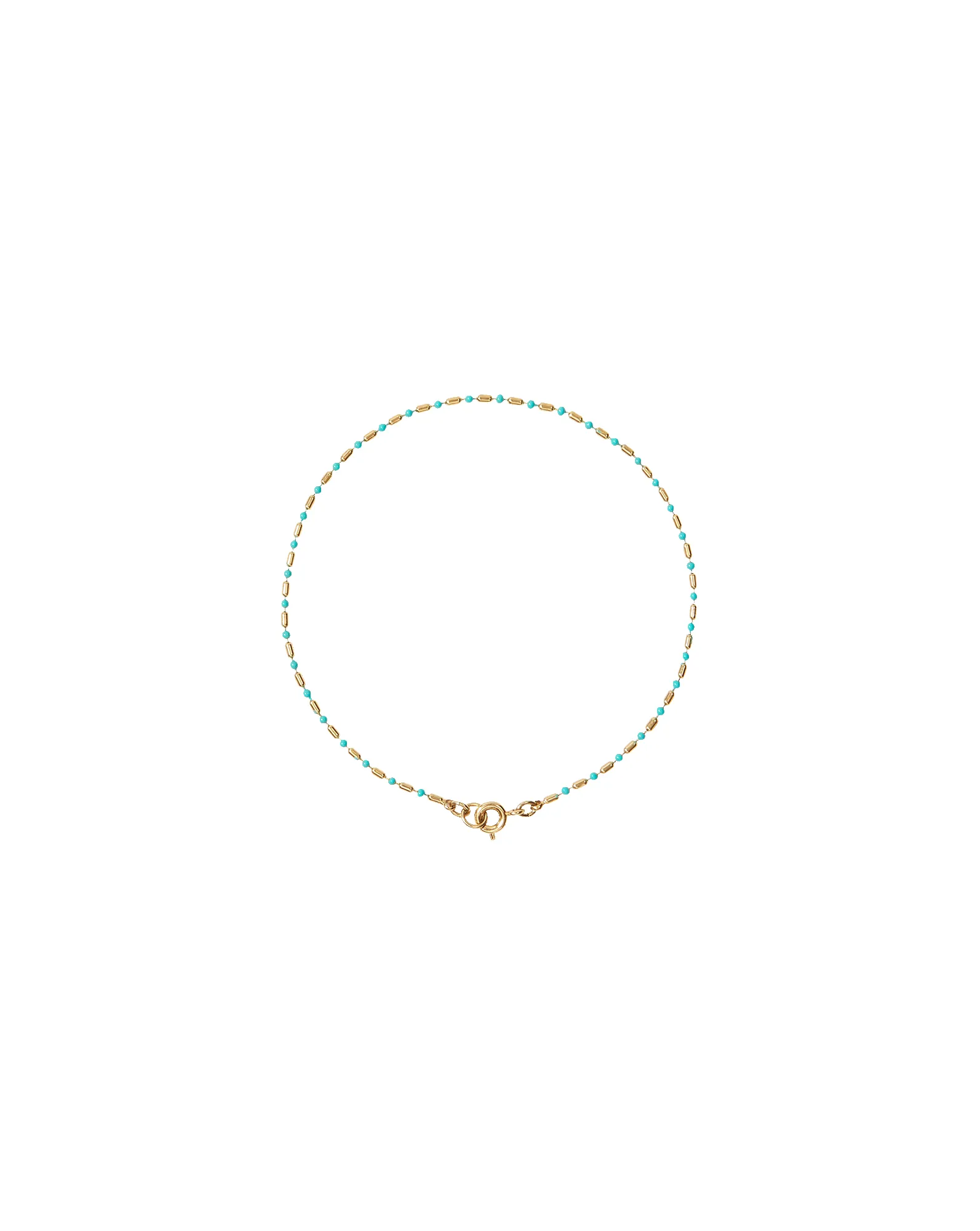Enamel Bead Chain Anklet sold by Veronica Beard product image thumbnail 4