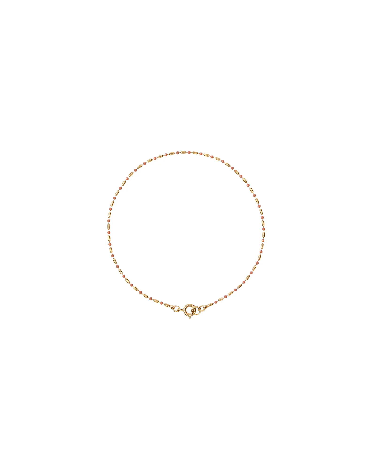 Enamel Bead Chain Anklet sold by Veronica Beard product image thumbnail 4