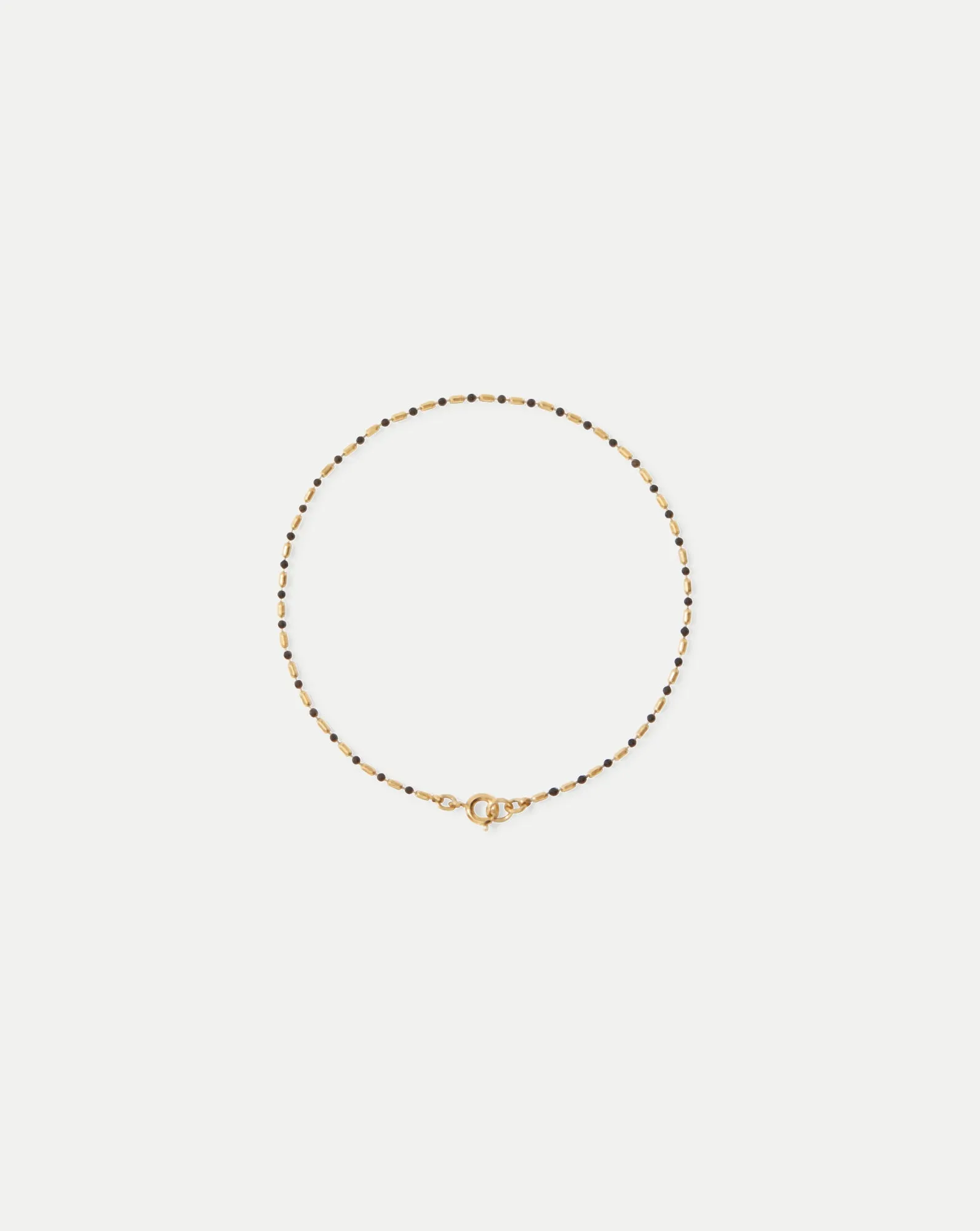 Enamel Bead Chain Anklet sold by Veronica Beard