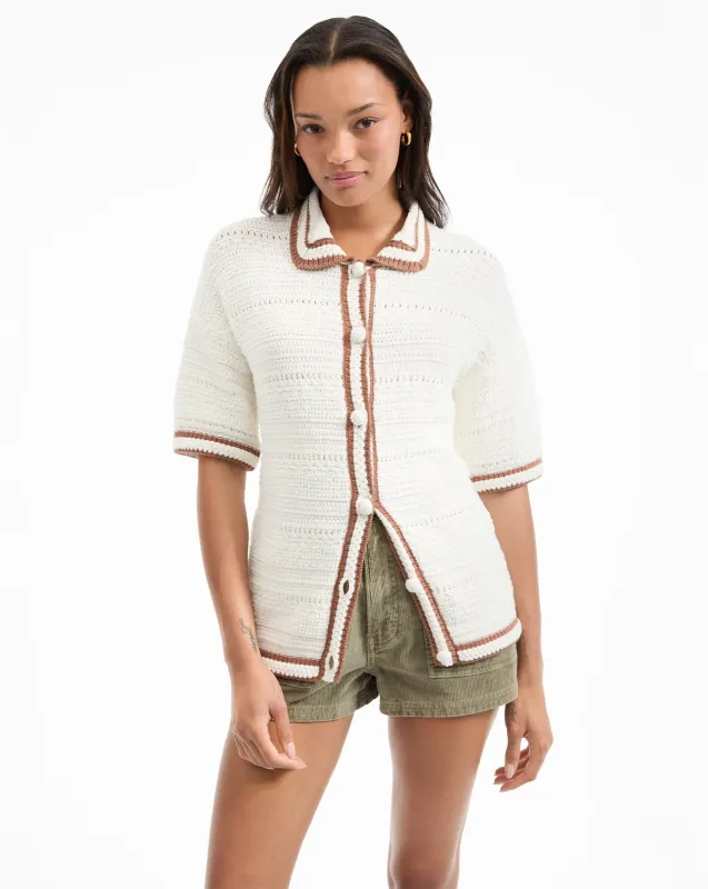 Jadine Half-Sleeve Cardigan made by Veronica Beard