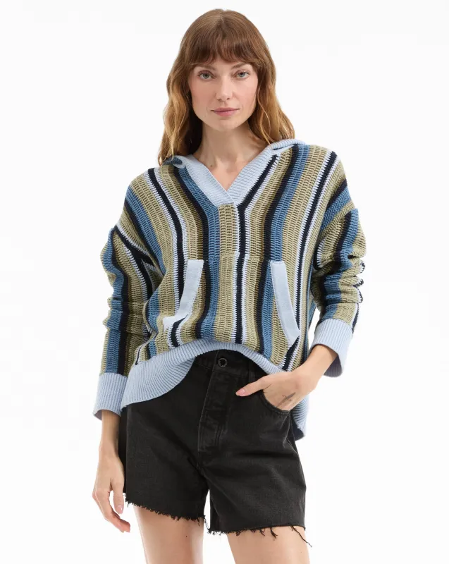 Daisha Knit Hoodie sold by Veronica Beard