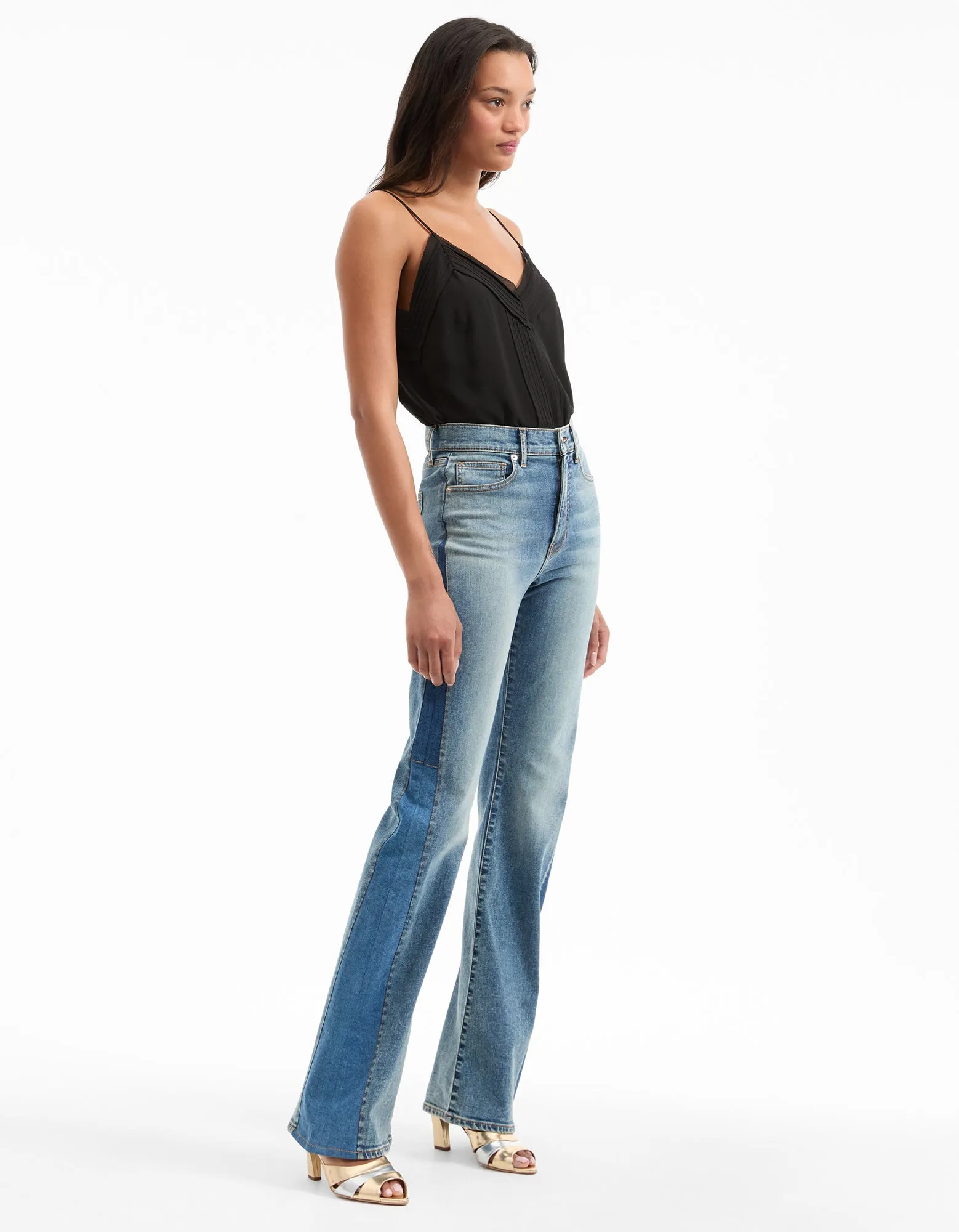 Beverly Skinny-Flare Jean sold by Veronica Beard product image thumbnail 3