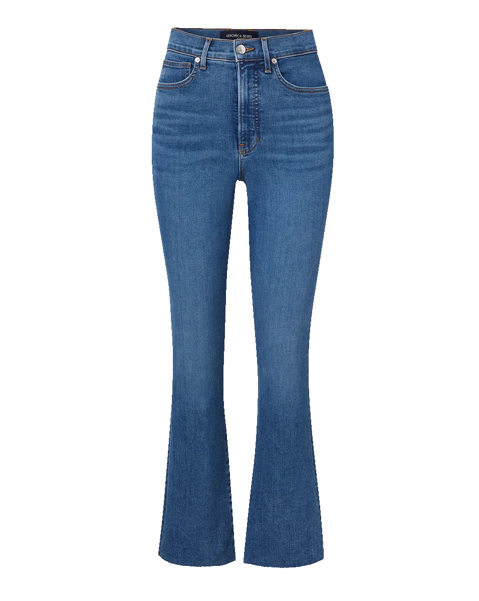 Carolina Skinny Kick-Flare Jean sold by Veronica Beard product image thumbnail 5