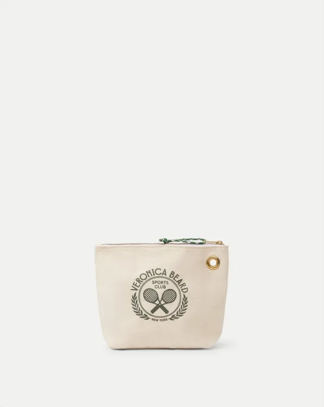 Veronica Beard Sports Club Canvas Pouch sold by Veronica Beard