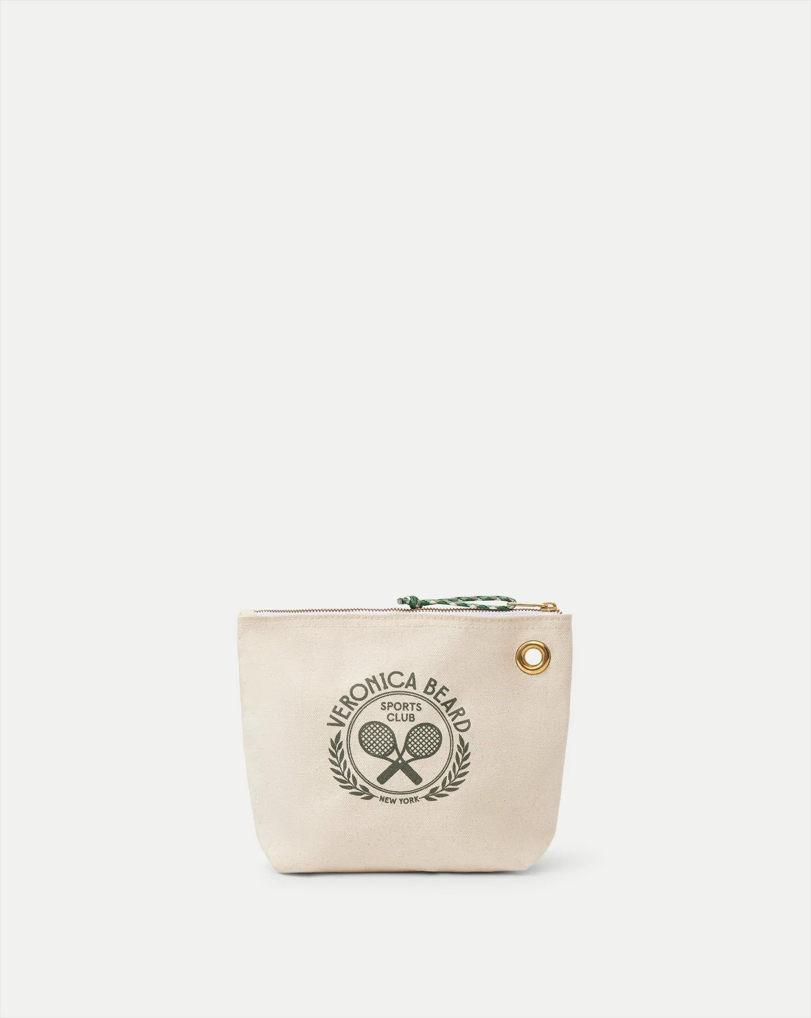 Veronica Beard Sports Club Canvas Pouch sold by Veronica Beard