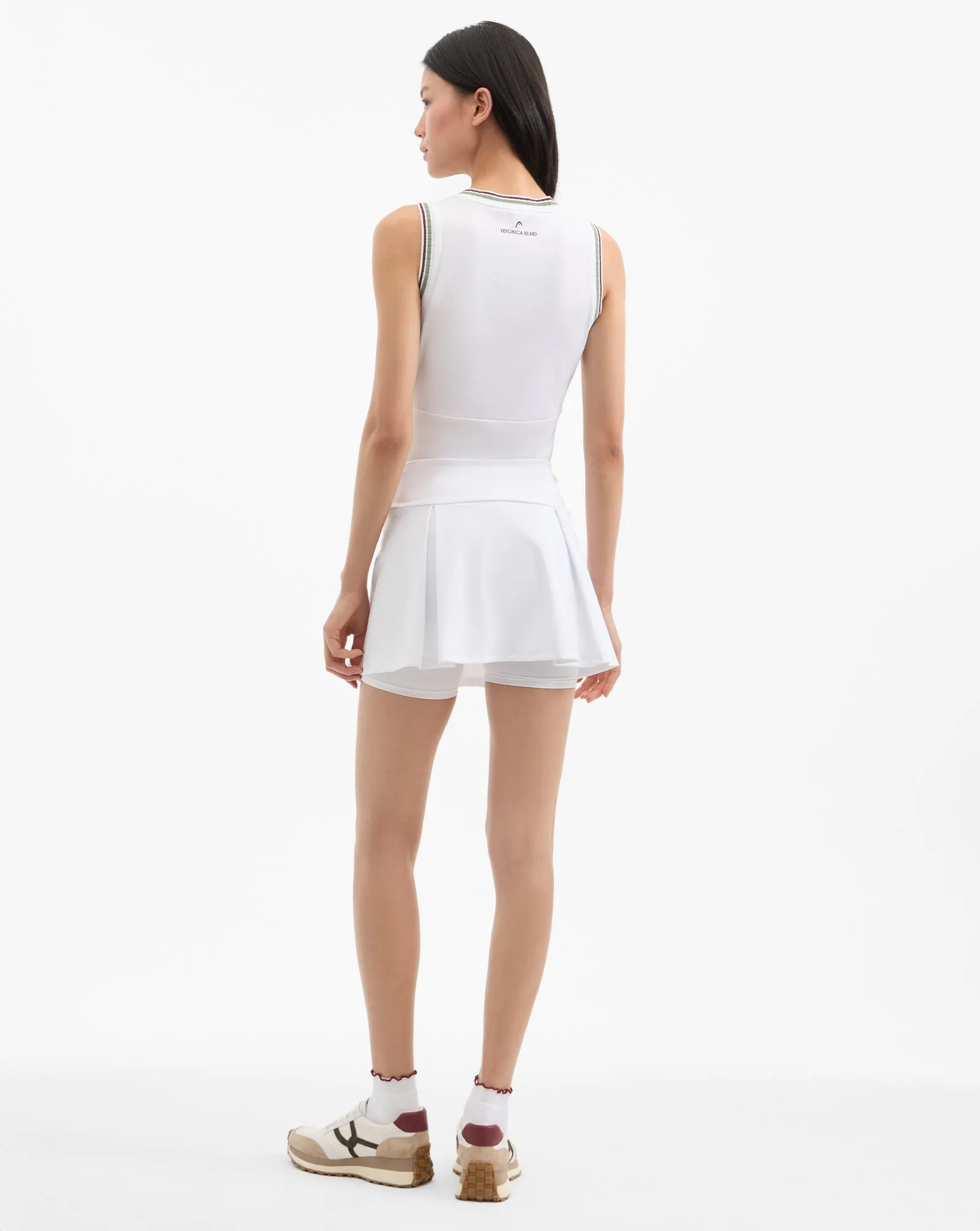 Deuce Pleated Tennis Skort sold by Veronica Beard product image thumbnail 5