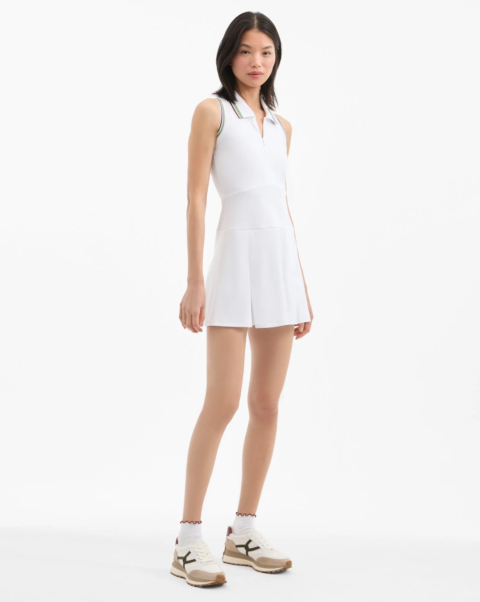 Ace Pleated Tennis Dress sold by Veronica Beard product image thumbnail 3