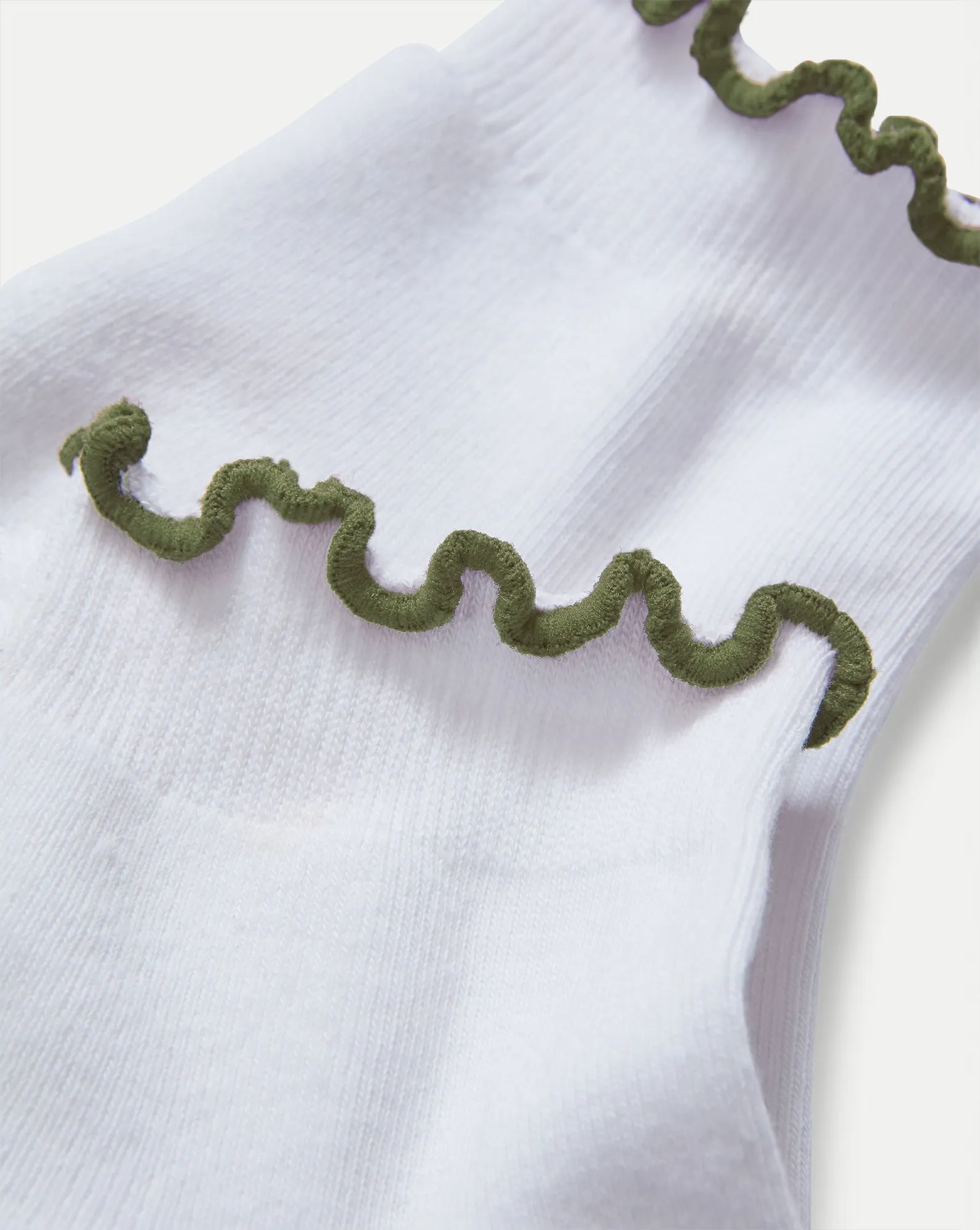 Ruffle Crew Sock sold by Veronica Beard product image thumbnail 3