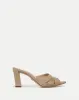 Cassiel Suede Slide Sandal sold by Veronica Beard