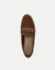Penny Suede Chain-Link Loafer sold by Veronica Beard