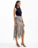 Eleonora Silk Midi Skirt sold by Veronica Beard