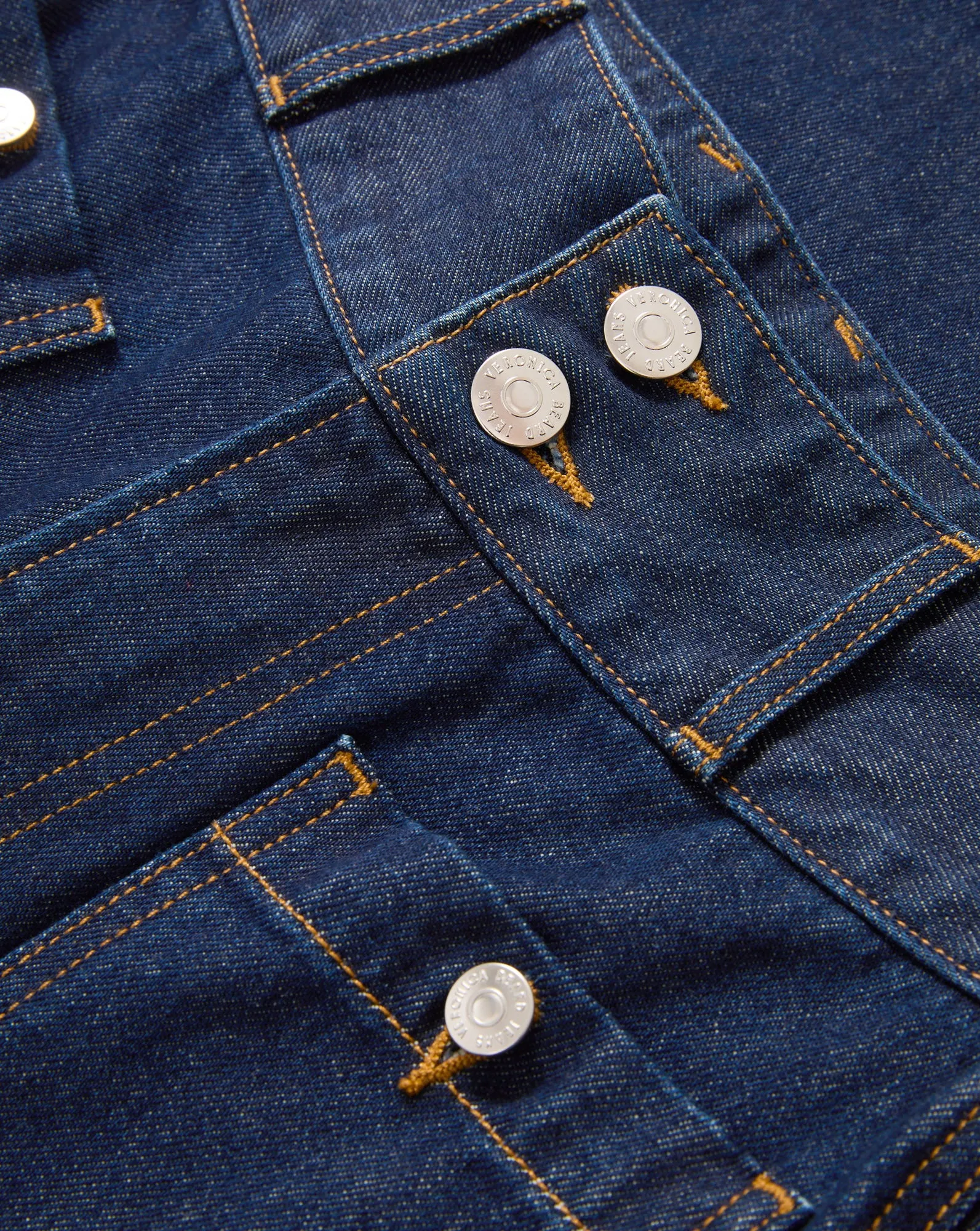 Taylor Patch-Pocket Wide-Leg Jean sold by Veronica Beard product image thumbnail 4