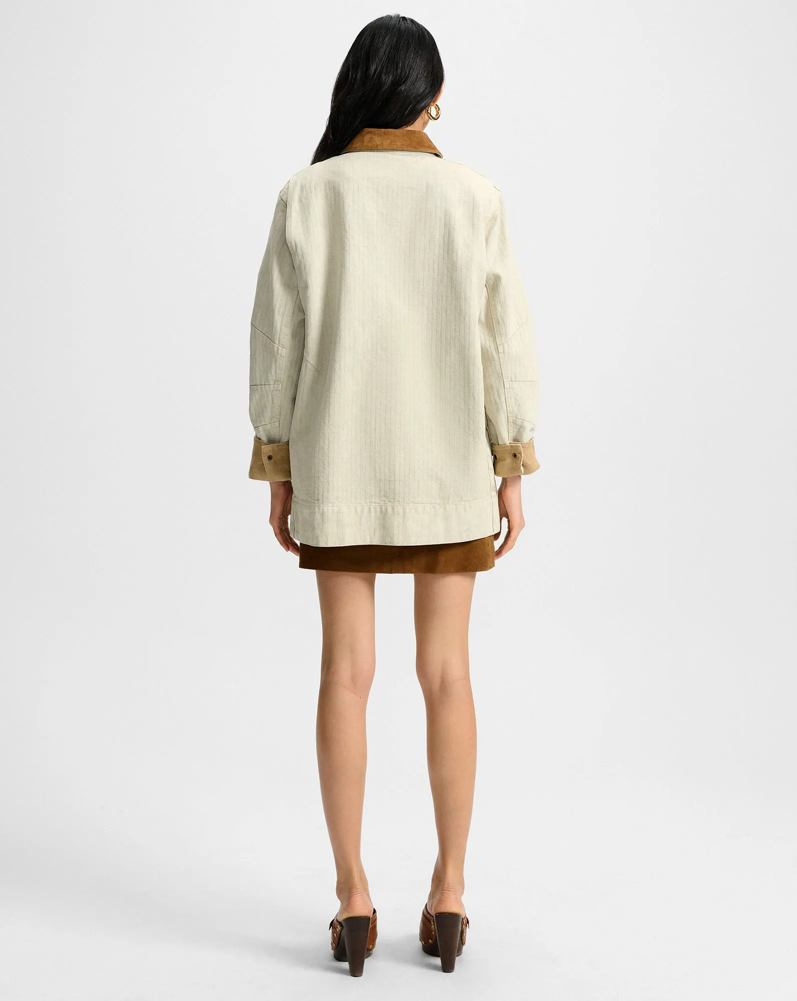 Abbas Chore Jacket sold by Veronica Beard product image thumbnail 3