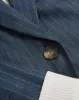 Obie Pinstripe Dickey Jacket sold by Veronica Beard