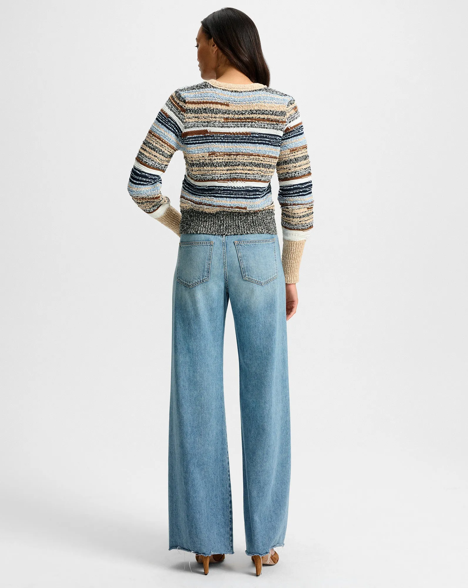 Cecily Wool-Blend Cardigan sold by Veronica Beard product image thumbnail 3