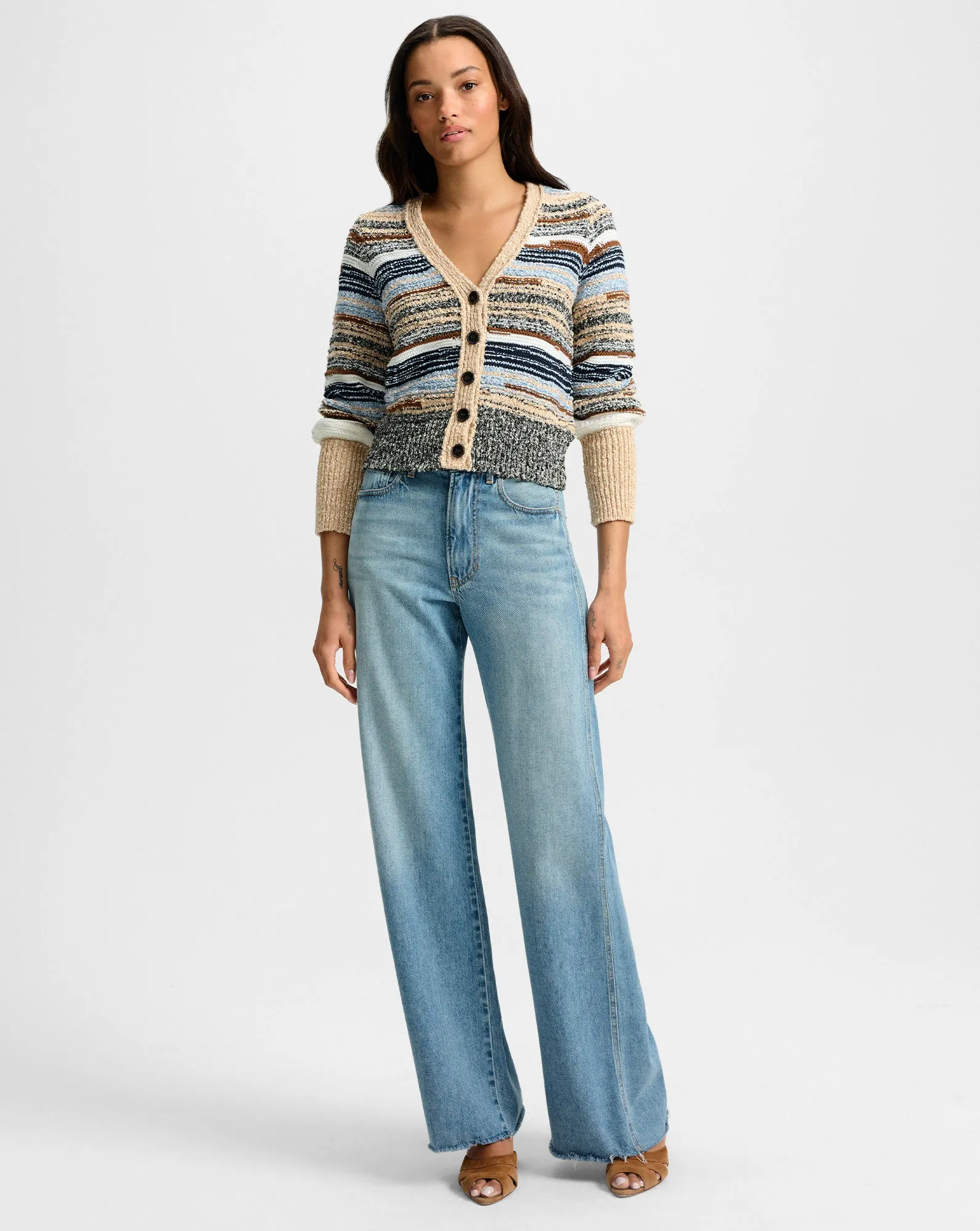 Cecily Wool-Blend Cardigan sold by Veronica Beard product image thumbnail 2