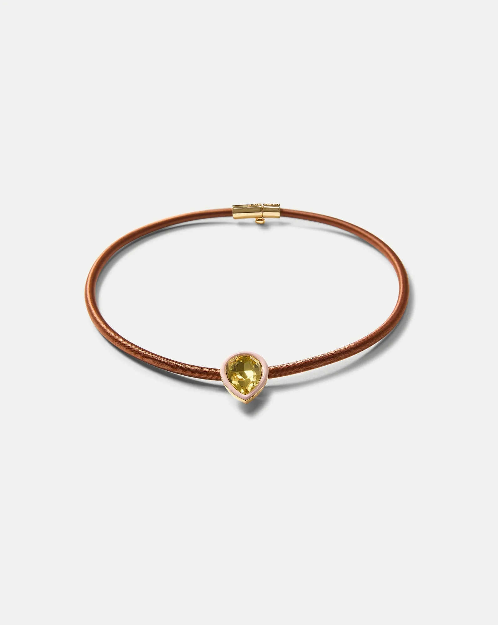 Brown Cord Pendant Necklace sold by Veronica Beard product image thumbnail 2